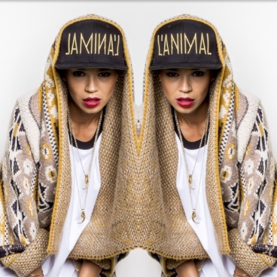 L'ANIMAL Unisex Black and Gold Snapback $50