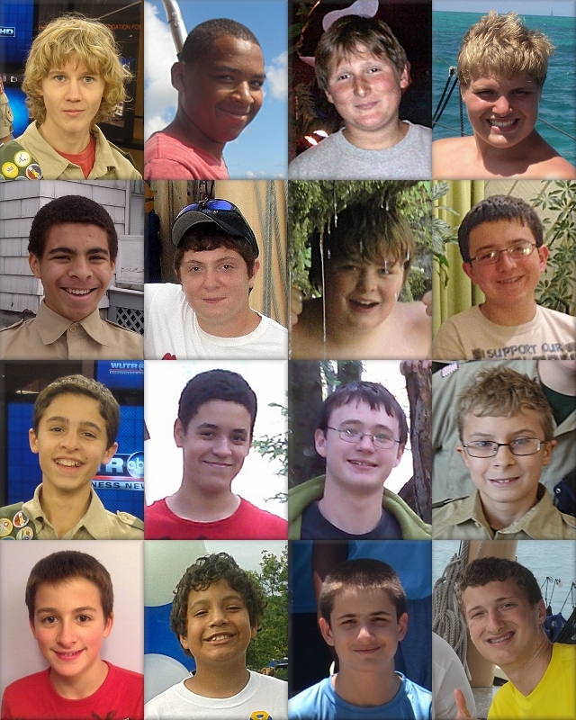 Some of the fine young men from Troop 14