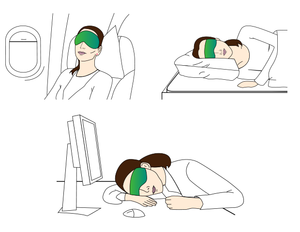 With NeuroOn you could sleep/ nap wherever you want.