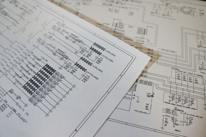Developed schematic
