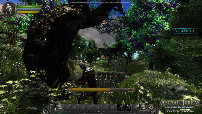 Harvesting Wood for Crafting