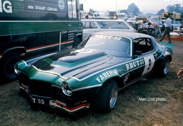 The Brutt 33 Camaro driver by Stuart Graham