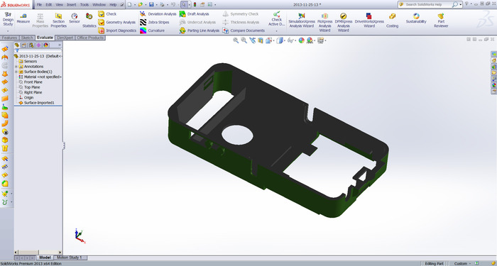 Solid works file