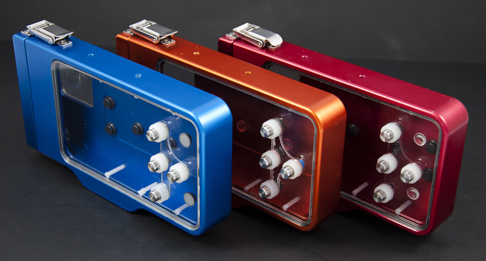 By anodizing the aluminum parts, we can provide vitually any color.