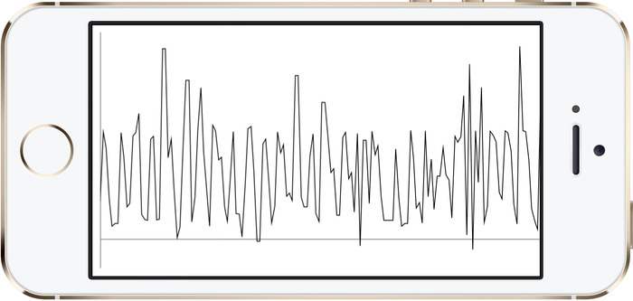 Our app collecting EEG data