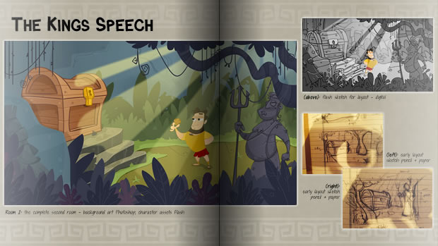 An early look at the art book - click to see a larger version!