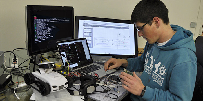 Marco, one of our dizmonks at work