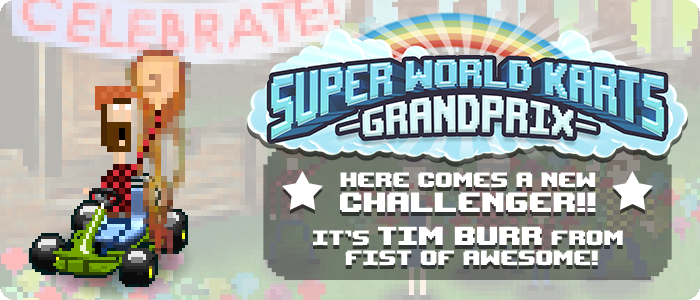 This has to be Tim's race win animation yeah!? OH YEAH!