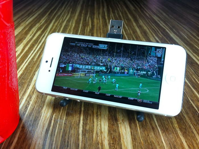 Widescreen mode: watch the Timbers match