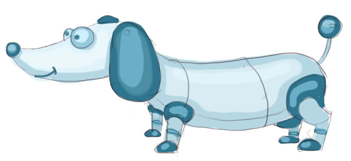 Dachshund sketch