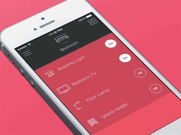 Zuli app automatically updates to your current room location