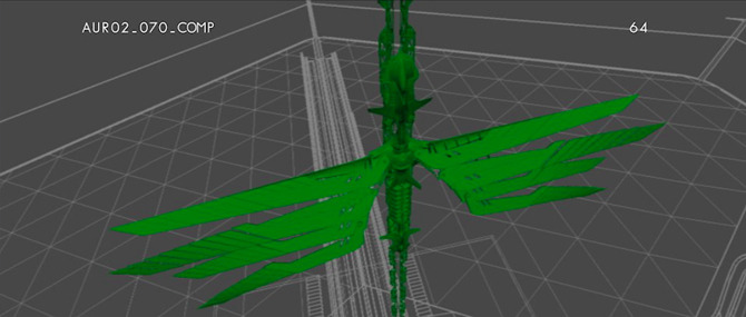 elevator spreads wings for supersonic launch