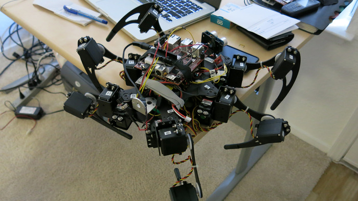 Early prototype of Toby using a Beagleboard xM.