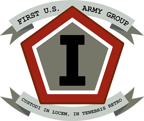 The First U.S. Army Group patch!