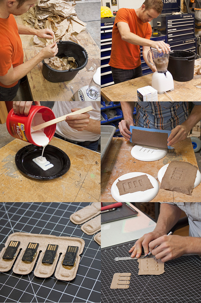 Handmaking early prototypes