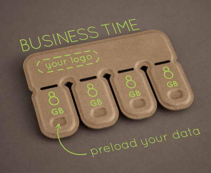 Five of our largest capacity packs, with custom logo & preloaded data
