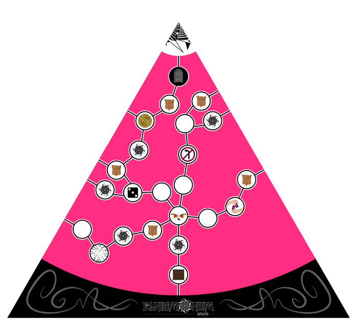 Single Wedge Sample with Board Icons and Logos (this image may not reflect the final version)