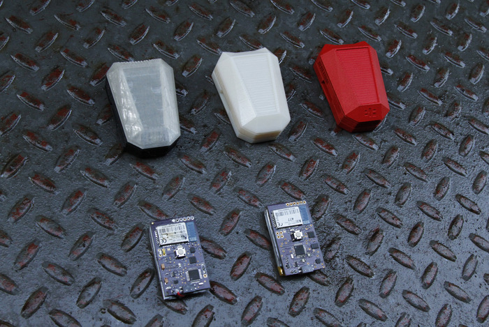 MakerBot Print, Objet Print, and Final Prototype of the Jalapeño Beat Maker.