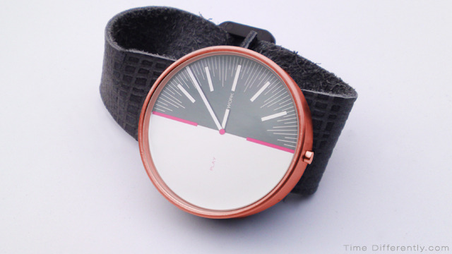 Rose gold stainless steel