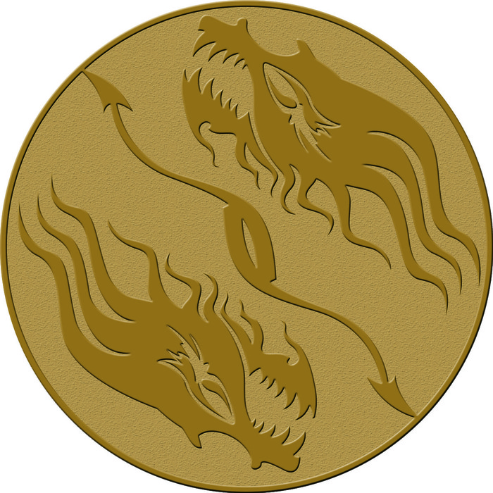 Dragon Seal - Anyone standing on this space is safe from offensive item cards and stealing