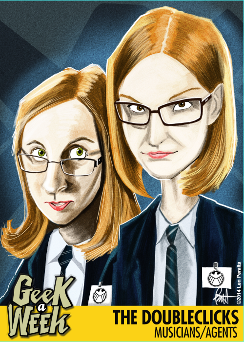 A closer look at the new Geek A Week card fronts!