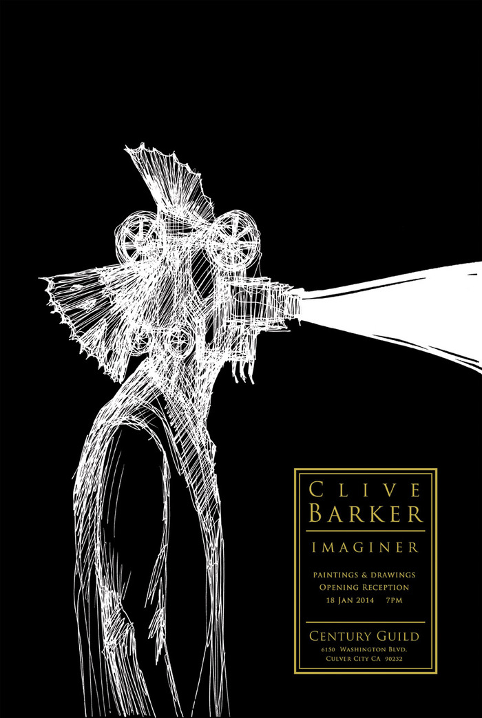 The exhibition poster, printed on high quality cardstock.