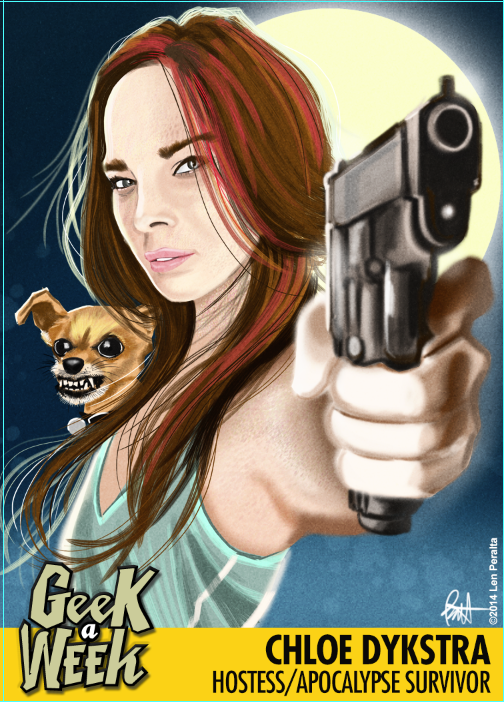 The final painted Chloe Dykstra painting!