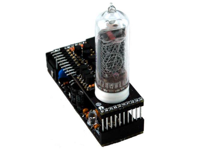 Smart Nixie Tube selfie