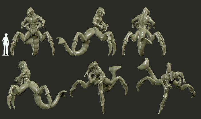 Behold! The Kraken!!! Our Newest Mini Artwork! Just wanted to Show it to you all! It is a part of the Wave 1 Minis! :)