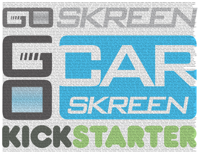 Kickstarter Supporters: Virtual Wall and Packaging Insert