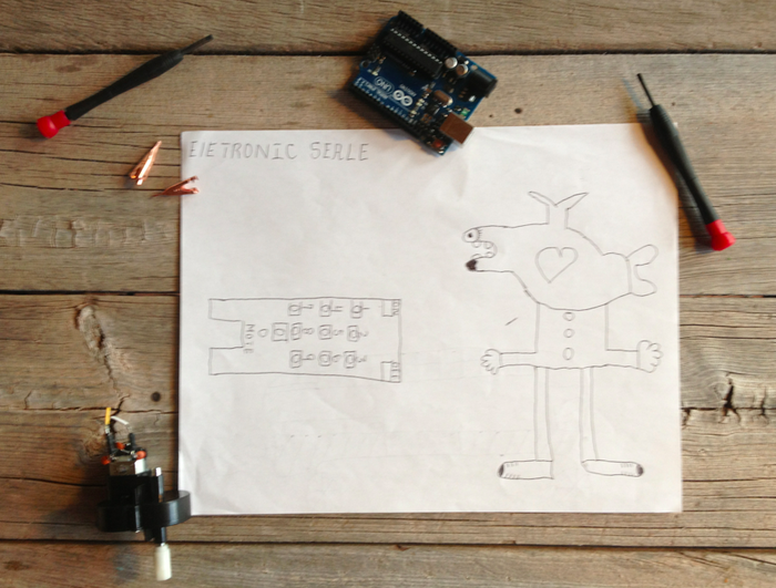 We asked everyone to draw their 'dream' robot. Lots of animals. "Wanted it to talk like R2D2". "Fun to control with a phone or remote."