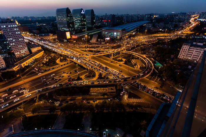 Xizhimen Traffic Interchange - 20"x30" & 40"x60" - Editions of 8
