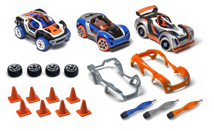 Prototypes of Modarri THREE PACK (click here to see production colors)