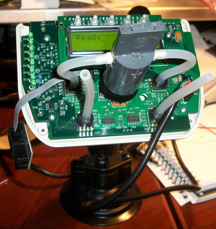 First prototype of the QuadStick