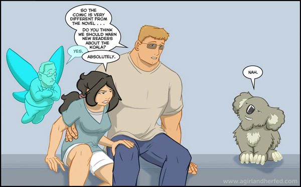 The Girl, the Fed, Speedy the Koala, and Benjamin Franklin's ghost... As we said, it gets complicated.