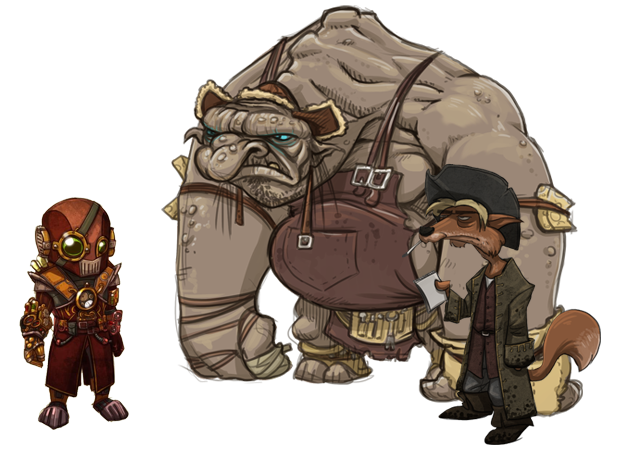 There are more than 60 speaking roles in the game. Some of the characters are old acquaintances, but you will also meet a lot of new faces.