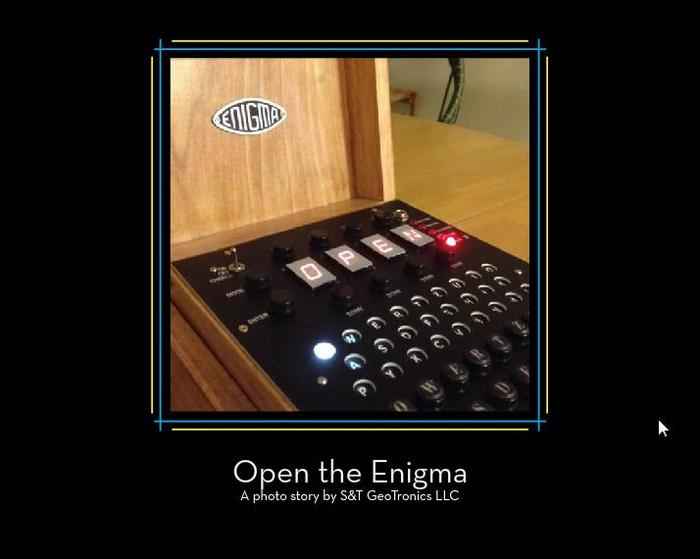 Open Enigma Photo Book