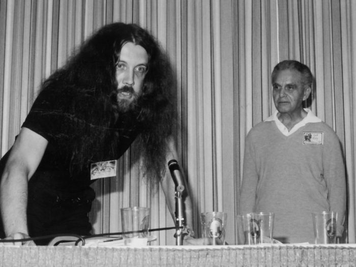 Alan Moore and Jack Kirby, 1985