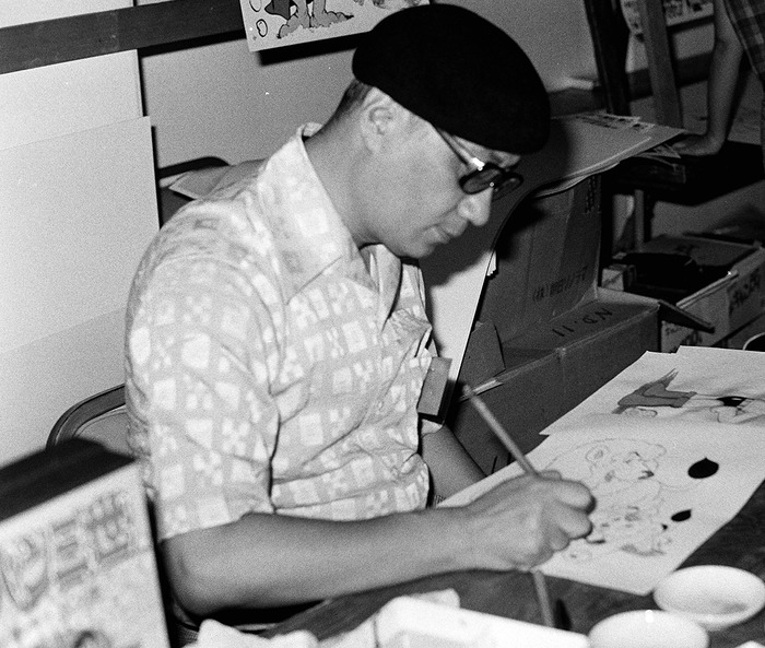 Osamu Tezuka at the 1980 San Diego Comic-Con