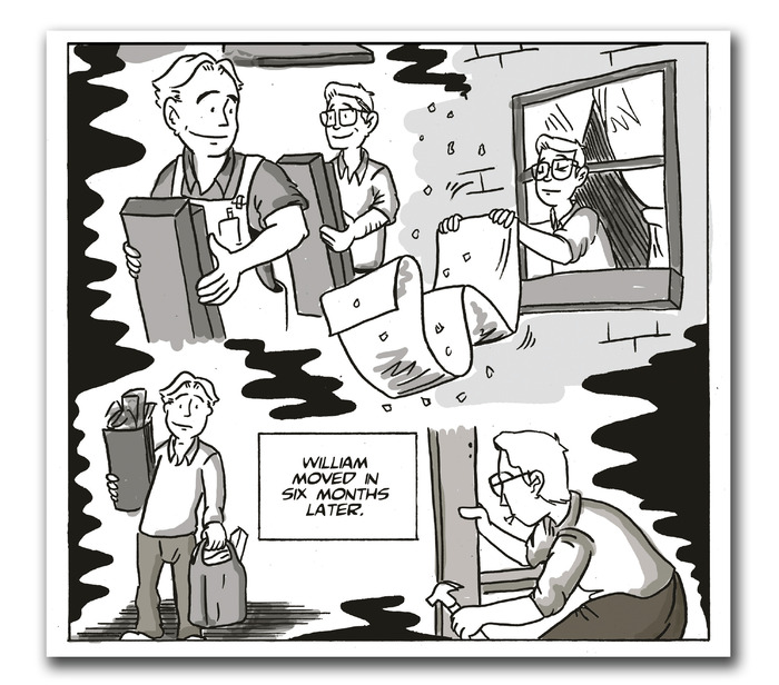 An image from "One Day" in Issue 2 of Family Portraits
