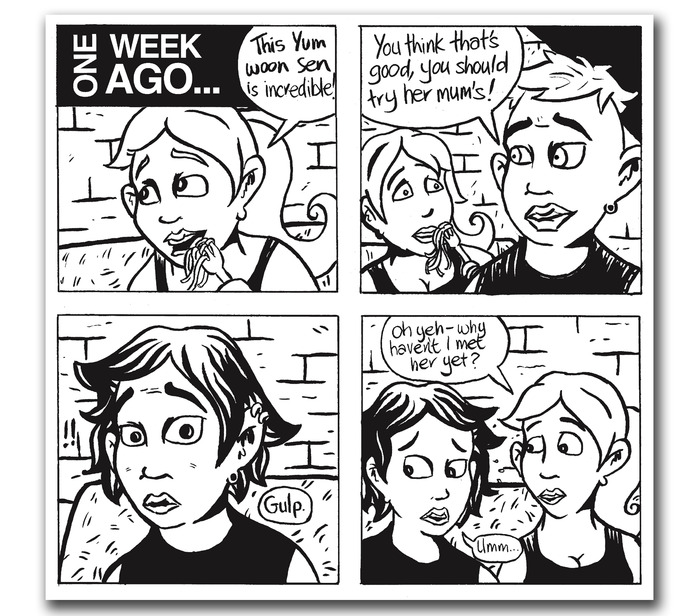 Image from "Tracey's Not a Tom" in Issue 2