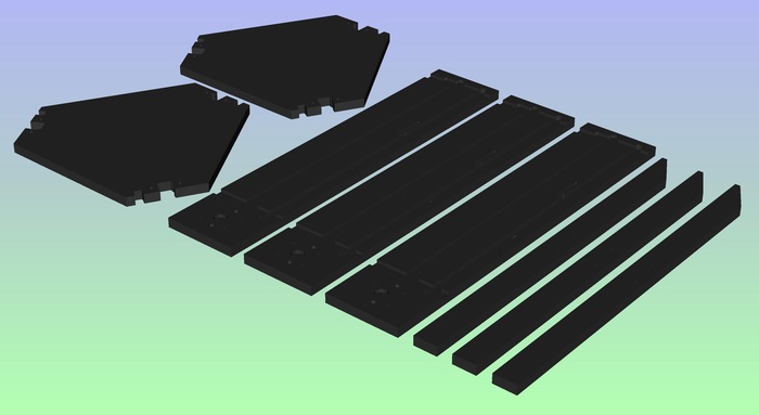 This computer rendered image shows the Black Edition panel set.