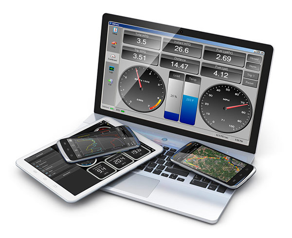 OBDLink MX works with Android, iOS, & Windows operating systems. Use it with any WiFi-enabled phone, tablet, or laptop.