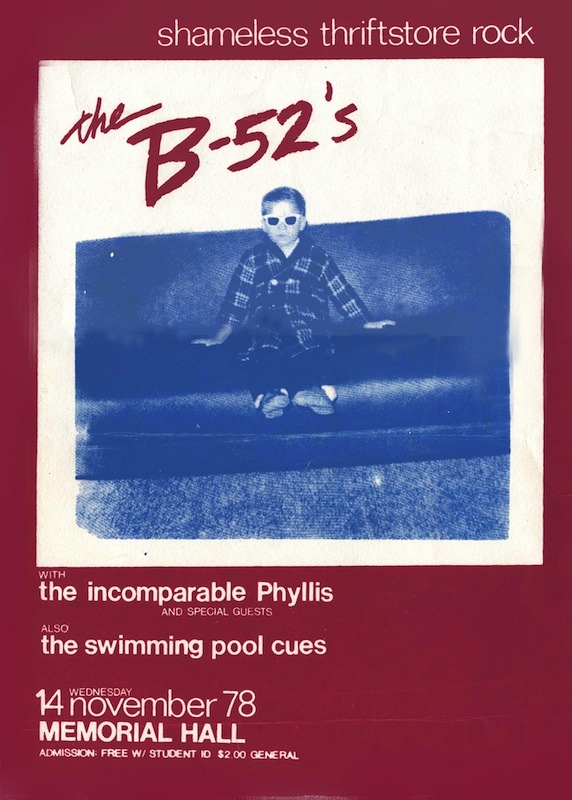 Poster designed by Keith Bennett and screen printed by Chris Rasmussen, 1978
