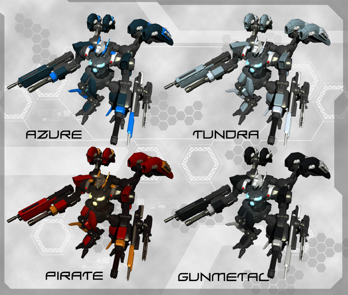 Paladin Color Variants