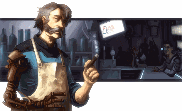 Doc Sams - Mission Giver, Barkeep, Gentleman