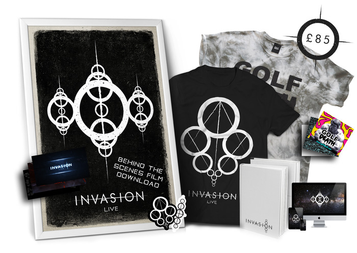 £85 - ULTIMATE BUNDLE - You will receive all the perks we have to offer! ALL PREVIOUS PERKS INCLUDED! You will also receive a Kickstarter exclusive hardback photo book with behind the scenes photos, show renders and live stills from the performance.