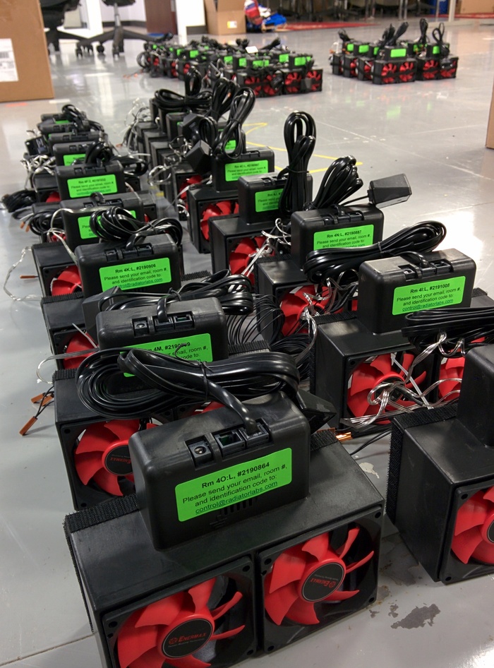 Lots of assembled units - ready to go!