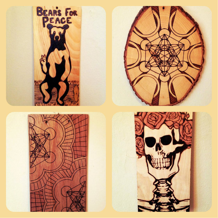Woodburning Art by Jack Davisson- Previous Whetherman Live Artist