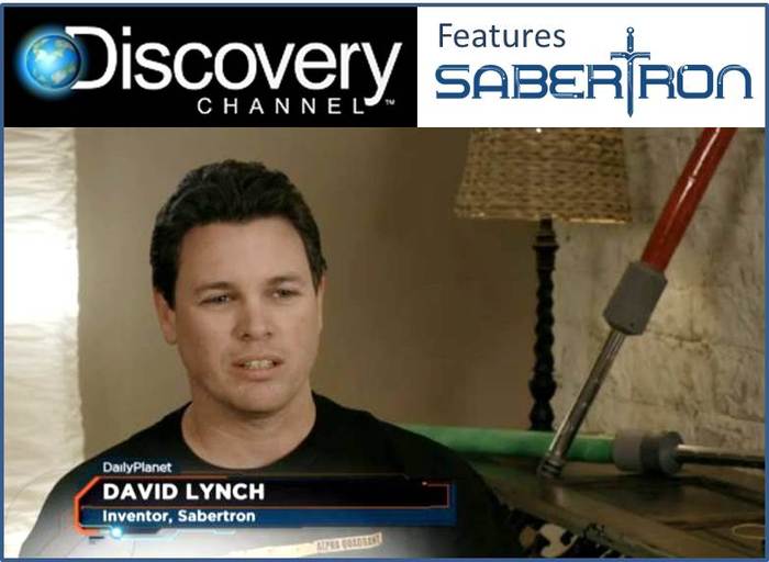 Sabertron on Daily Planet's "Invent This!"